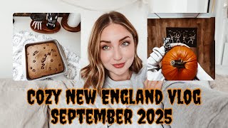 Cozy New England DITL Vlog 🍂🖤 September 2025