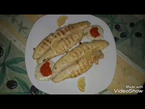 How to grill fish filet - Riblji file