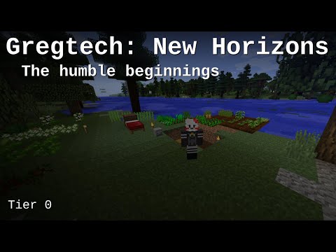 Gregtech: New Horizons - 01 - The humble beginnings