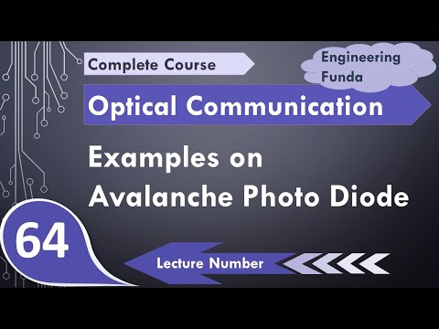 Examples on Avalanche Photo Diode