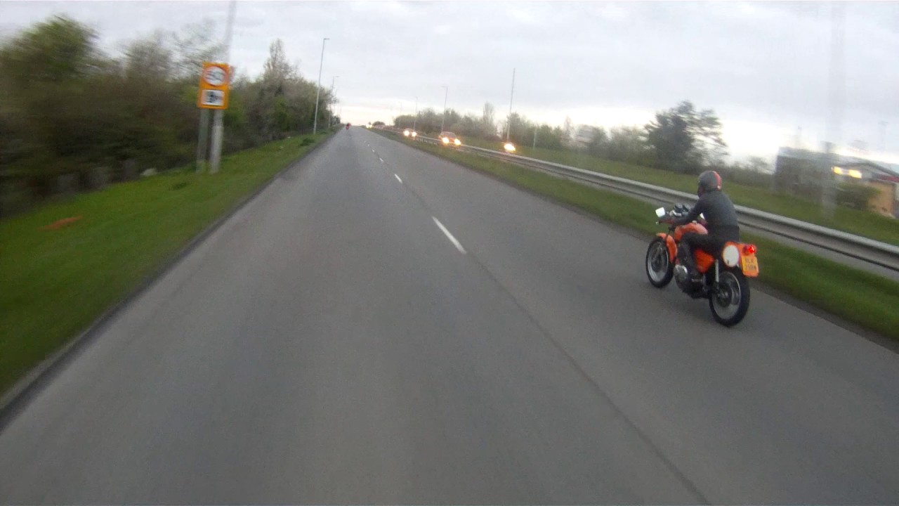 Montjuic. Following a Montjuic after Poole Bike Night.