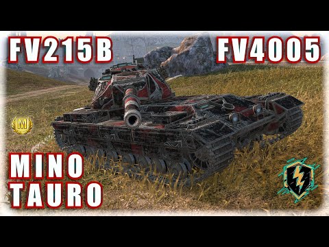 FV215B ⌖ FV4005 ⌖ MINOTAURO | World of Tanks Blitz Replays