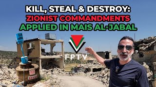 Video: Tour of Mais al-Jabal, Lebanon destroyed by Israel | Free Palestine TV
