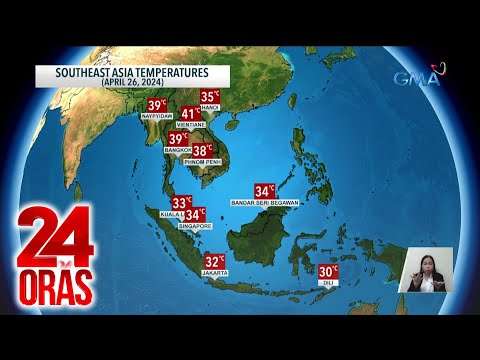 Hindi na lang sa Pilipinas ramdam ang matinding init ng panahon kundi pati sa ilang… 24 Oras