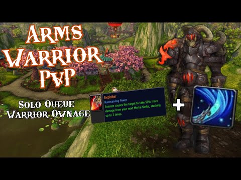 WoW 9.0.5 Shadowlands - Arms Warrior PvP - Nightfae Feels Amazing! Best Covenant?!