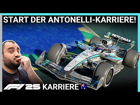 Start of the new season! | F1 25 Antonelli driver career #1