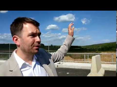 Cătălin Drulă pe Autostrada A1 - Lugoj-Deva, lot 2 - 20 aprilie 2018