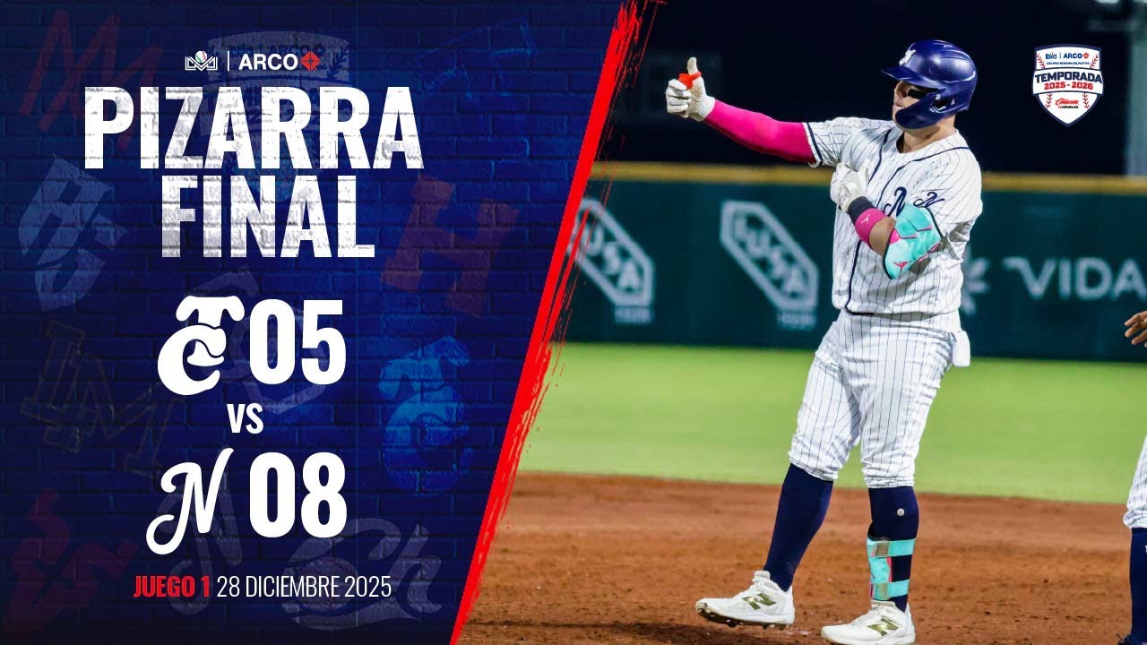 RESUMEN: Tomateros de Culiacán vs Jaguares de Nayarit | 28 de Diciembre de 2025