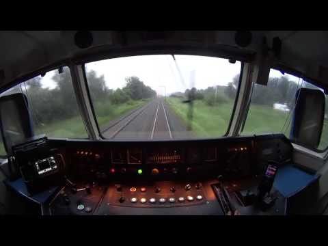 Real Train Driver's View SGM Haarlem - Halfweg - Amsterdam 2016