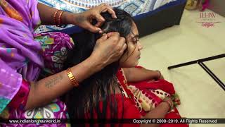 How to Kill Nits &amp; Lice From Very Long Hair | Homemade Nit Picking &amp; Lice Killing Method