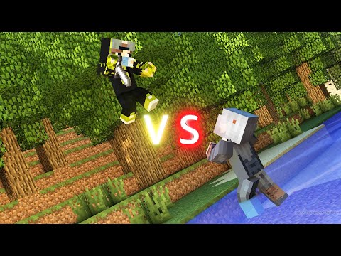 EPIC GAMING BATTLE: SMARTY PIE VS WIZARD - Minecraft Showdown!