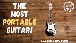 Video thumbnail for The Smallest Guitar In Our Shop! Vox SDC-1 Mini Demo by Leduc's Own Music Shop