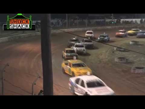 Modified Sedans - A-Main - QLD Title - Mackay Speedway - 07.06.15