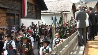 preview picture of video 'Bataillon Schützenfest Obertilliach 2012'