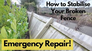 Emergency Garden Fence Repair After High Winds