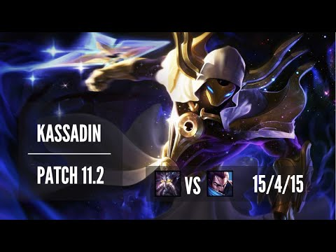 Kassadin Mid vs Yasuo -  Season 11 Patch 11.2