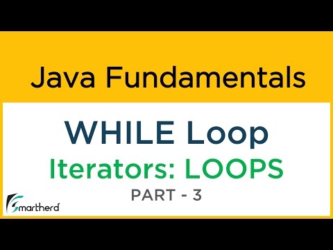 Java WHILE Loop as Iterator with example Java Tutorial for Beginners 5 3