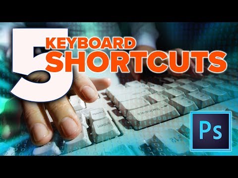 5 PHOTOSHOP Keyboard SHORTCUTS, you MUST KNOW!