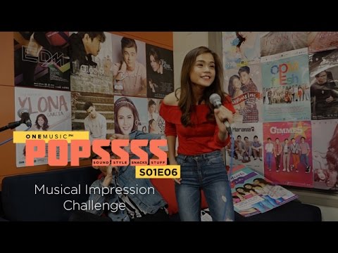 Musical Impression Challenge with Maris Racal | ONE MUSIC POPSSSS S01E06