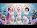 Kpop Music Demon Hunters Songs STAY HERE MV Pregnant HUNTRIX MERMAID Version ‍ ️🫧