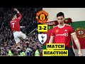 | CRISTIANO RONALDO HATTRICK HERO | Manchester United 3-2 Tottenham Hotspur Goal Reaction Highlights