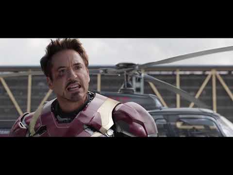 Spider Man's  "Hey Everyone" -  Airport Argument Scene  I  Captain America - Civil War (20116)