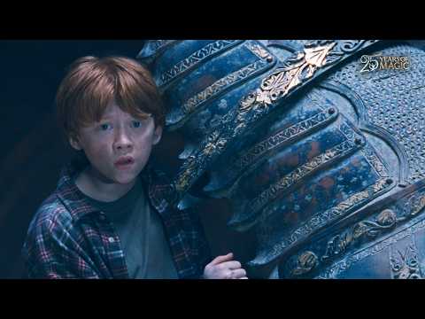 Harry, Ron and Hermione Look for the Philosopher's Stone - Full Scene