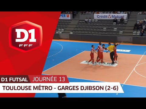 J13 (Match en retard) : Toulouse Métropole FC - Garges Djibson Futsal (2-6)