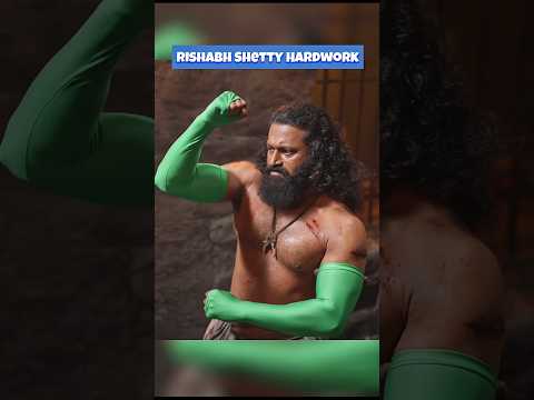 Rishab Shetty Hardwork For Kantara Chapter 1 | Journey | Kantara 2 #shorts