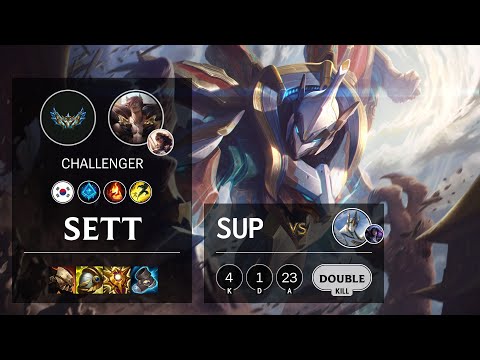 Sett Support vs Galio - KR Challenger Patch 12.5