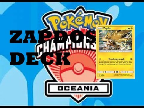 Deck Profile - Zapdos w/ Jolteon GX for Oceania International Championship