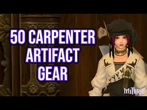 FFXIV 2.0 0085 Carpenter Quest Level 50 + Artifact Gear