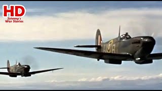 Pilot in the water - Dark Blue World - Supermarine Spitfire