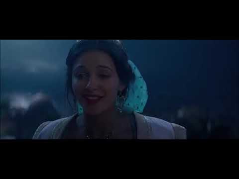 Aladdin and jasmin first kiss