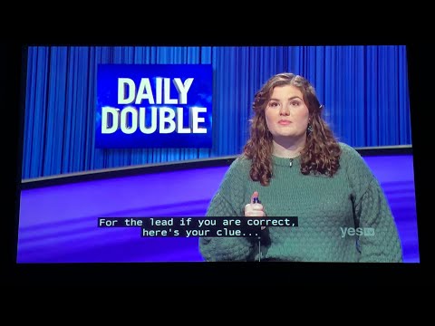 Double Jeopardy, Mattea Roach Day 3 - 2nd & 3rd Daily Double (4/7/22)