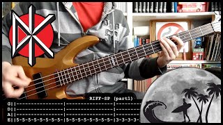 DEAD KENNEDYS - Moon over Marin 🌙 (BASS cover with TABS) [lyrics + PDF]