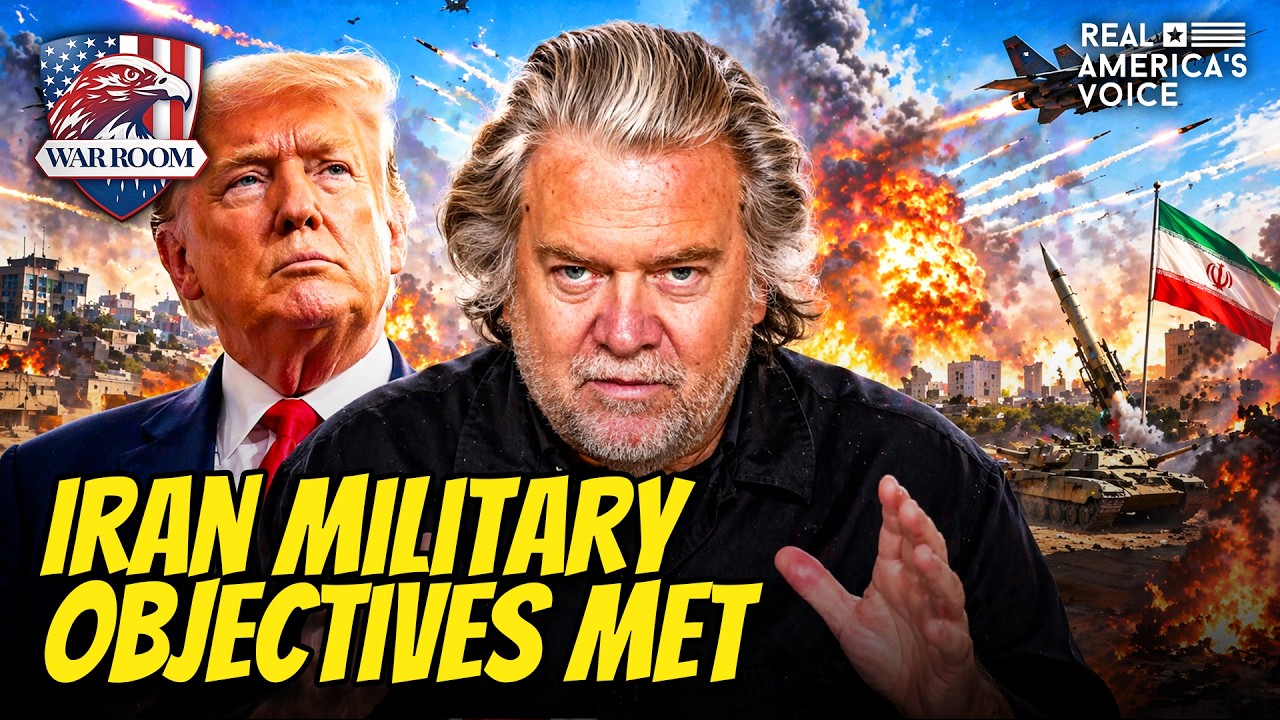 PENTAGON DECLARES MILITARY OBJECTIVES MET IN IRAN | WAR ROOM WITH STEVE BANNON AM EDITION