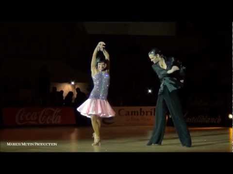 Cambrils 2012 - European Champ. LAT - solo Paso Doble - Aniello Langella & Khrystyna Moshenska