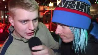 Cover art for guy eating mic