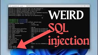 Weird SQL injection! - Relativity Walkthrough EP1
