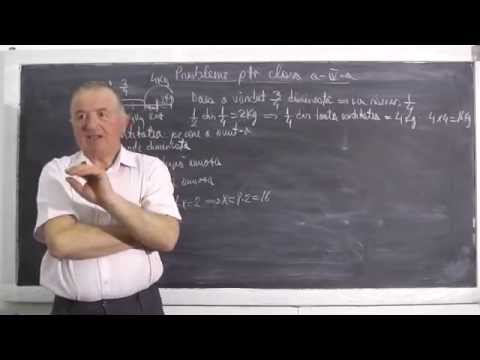 1/2 Lectia 420 - Cum gandim ca sa rezolvam o problema de aritmetica - Metoda figurativa - Clasa 4