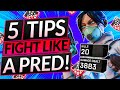 Why PREDATORS WIN EVERY FIGHT - Abuse These 5 KEY TIPS AND TRICKS - Apex Legends Guide