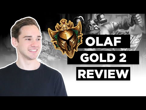How To Correctly Press Your Early Game Advantage as Olaf - Gold 2 Review
