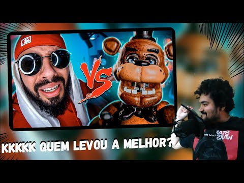 REAGINDO AO Freddy (Five Nights at Freddy’s) Vs. Mussoumano - Batalha com Games