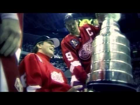 Stanley Cup Moments: Yzerman presents Cup to Konstantinov