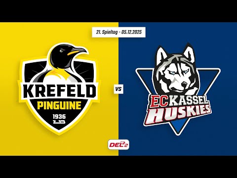 21. Spieltag DEL2 | Krefeld Pinguine vs. EC Kassel Huskies | Game Highlights