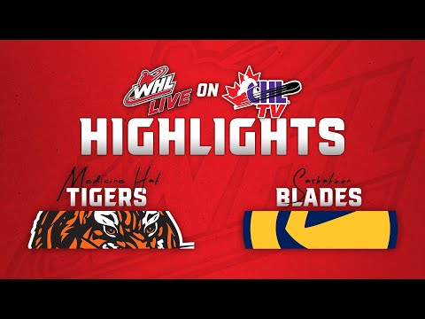 Medicine Hat Tigers at Saskatoon Blades 02/11 | WHL Highlights 2024-25