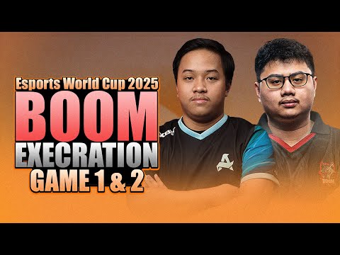 BOOM vs EXECRATION - GAME 1 & 2 - WATCH PARTY WITH KUKUYS - Esports World Cup 2025
