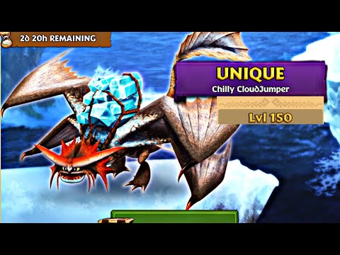 CLOUDJUMPER Max Level 150 Titan Mode - Unique Stromcutter - Dragons:Rise of Berk