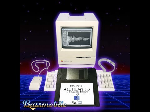 Passport Alchemy 3.0  Vintage Macintosh Audio Editing and Sample Management Software Suite image 4